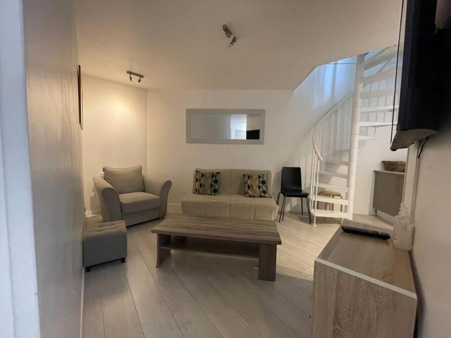 Апартаменты Duplex Situe Dans Le Centre De St Valery En Caux Сен-Валери-ан Ко Экстерьер фото